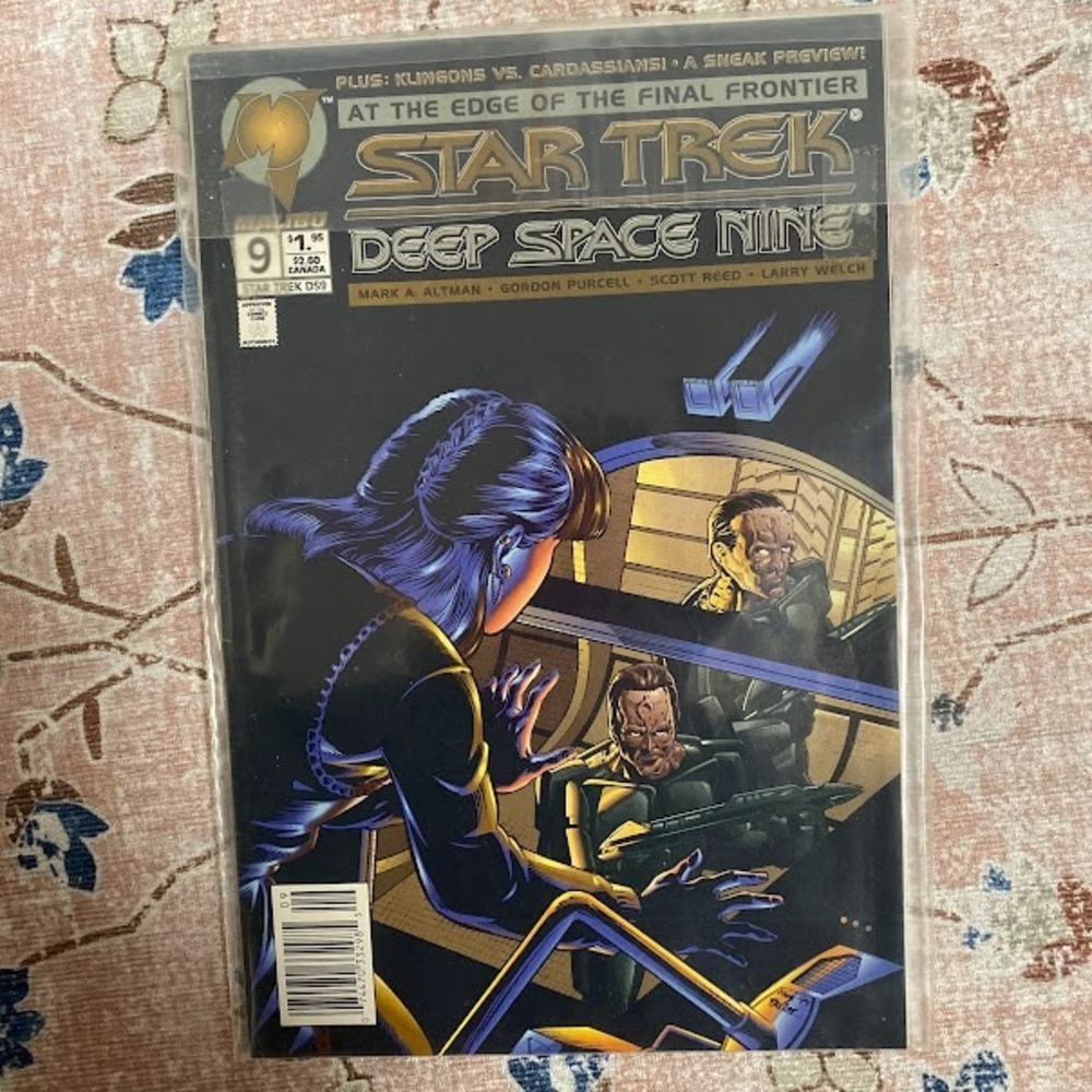 Star Trek Deep Space‎ Nine Comic Book 9 At The Edge Of The Final Frontier